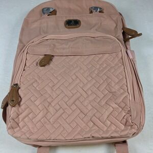 Dikaslon Pink Diaper Bag Backpack Lightweight Travel Multifunction TW608-P NWT